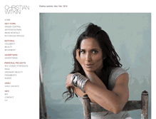 Tablet Screenshot of christianwitkin.com
